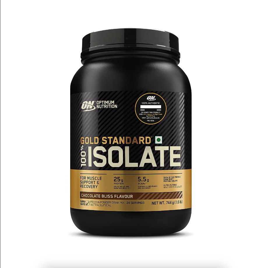 OPTIMUM NUTRITION (ON) Gold Standard 100% Isolate | Chocolate Bliss | 1.26 kg