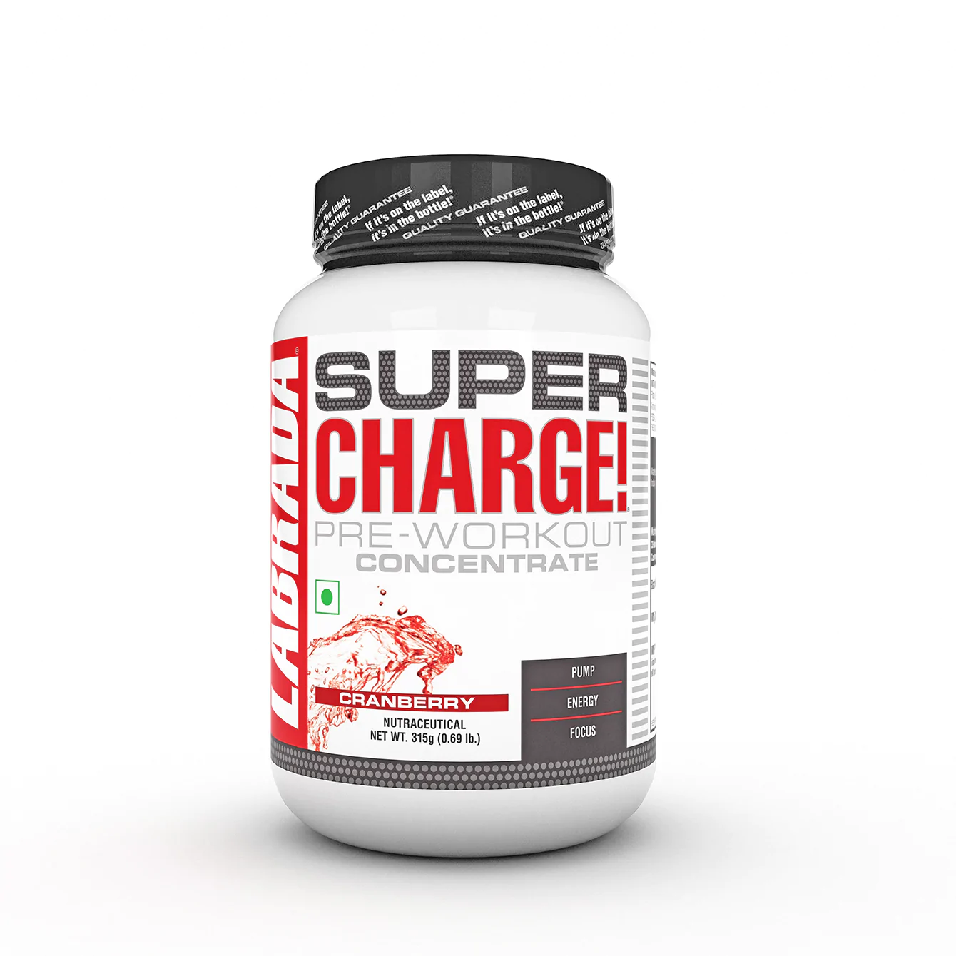 Labrada Super Charge Pre Workout Concentrate 350 Servings